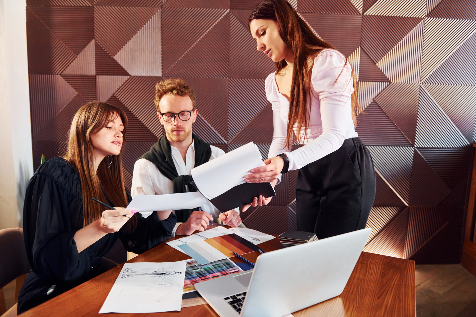 A finished business document generated from a template and structured data.