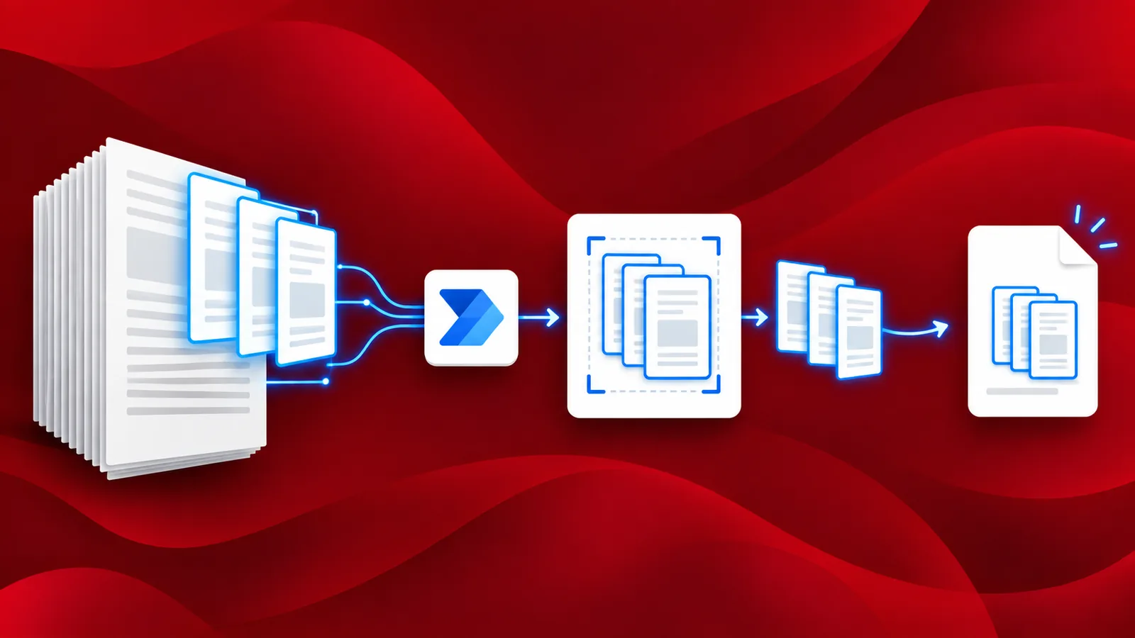 Extrahieren Sie Seiten aus PDFs mit Power Automate und PDF4me