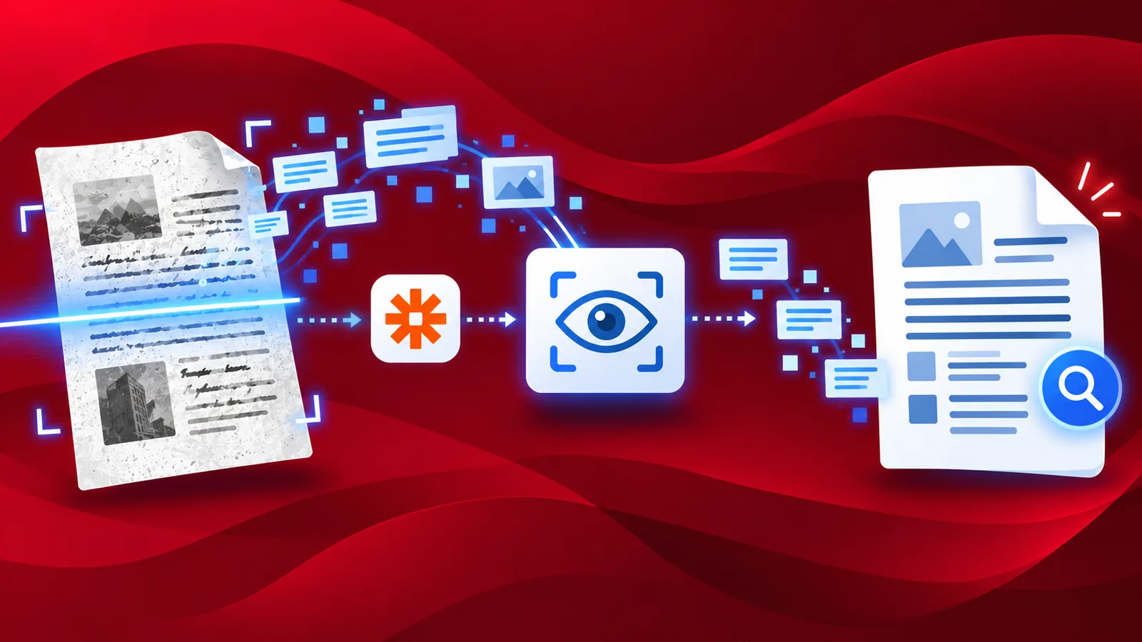 Texterkennung mit PDF-OCR mithilfe von Zapier und PDF4me