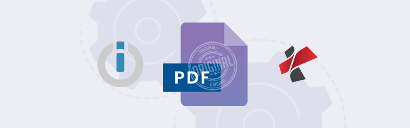 Add Watermark to PDF files with PDF4me and Make