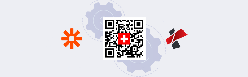 Crear o leer códigos QR suizos con Zapier y PDF4me