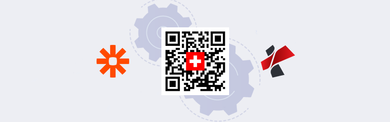 Criar ou ler Códigos QR suíços com Zapier e PDF4me