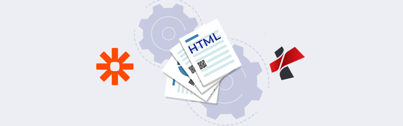 Dynamische Rechnungen mit HTML-Vorlagen in Zapier generieren