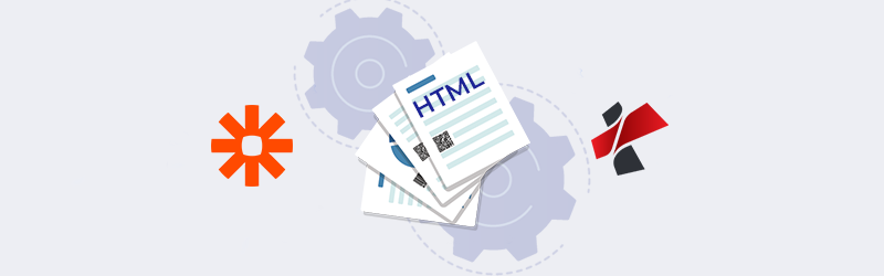 Generare fatture dinamiche con modelli HTML in Zapier