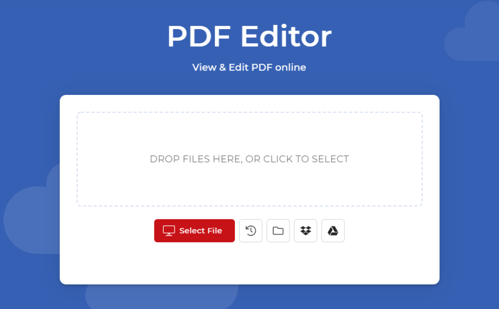 Editar PDF - Editor de PDF grátis direto no seu navegador