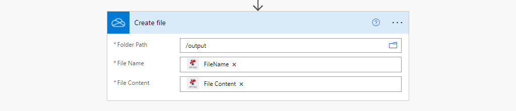 Salvare il file di output in una cartella specifica