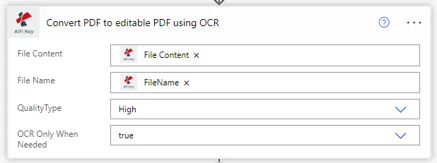 Aksi OCR PDF dari PDF4me