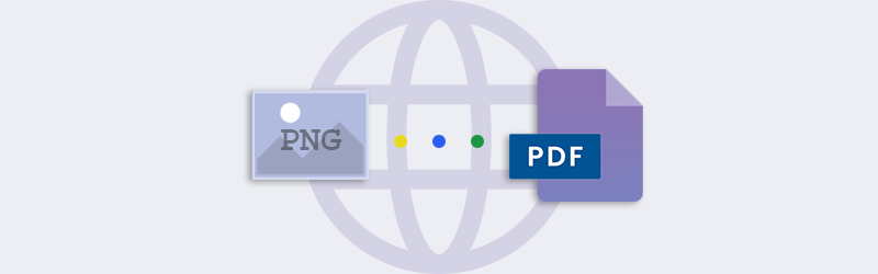 Converter PNG para PDF usando Image to PDF Converter