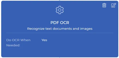 Mengenali teks dari dokumen yang dipindai dengan OCR.