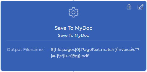 Salve arquivos com nome personalizado em My Docs