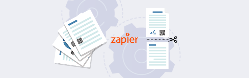 Zapier ile barkodlardaki metni kullanarak PDF'yi bölme