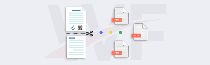 Pisahkan file PDF menggunakan Alur Kerja PDF4me