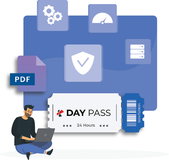 PDF4me Day Pass für unbeschränkten Zugang